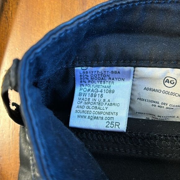 AG jeans black 25 Farrah Skinny Ankle high rise - Picture 6 of 9